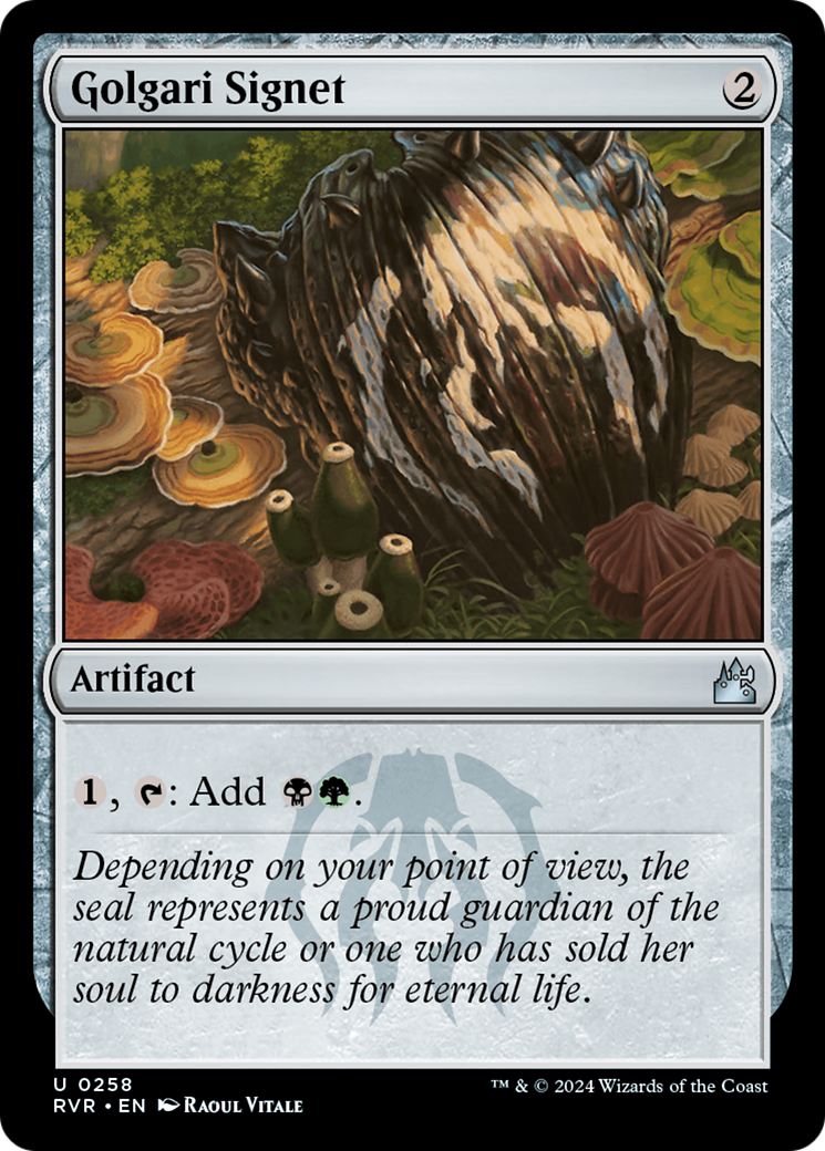 Golgari Signet [Ravnica Remastered] | Arkham Games and Comics