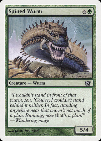 Spined Wurm [Eighth Edition] | Arkham Games and Comics