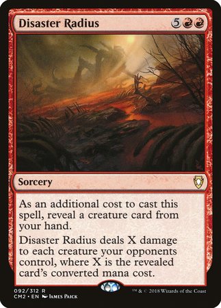 Disaster Radius [Commander Anthology Volume II] | Arkham Games and Comics