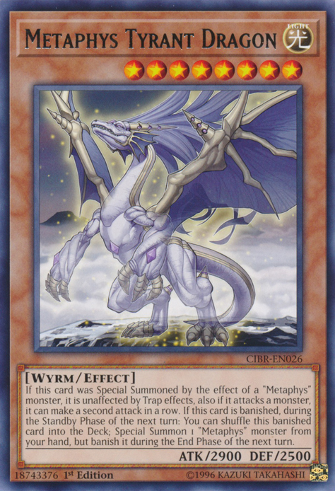 Metaphys Tyrant Dragon [CIBR-EN026] Rare | Arkham Games and Comics