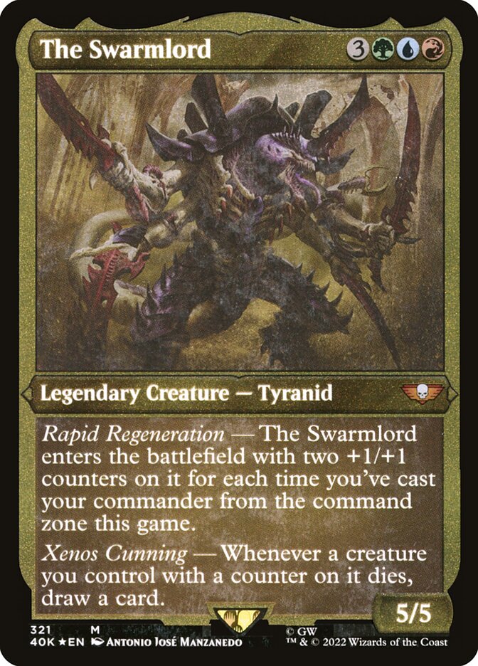 The Swarmlord (Display Commander) [Warhammer 40,000] | Arkham Games and Comics