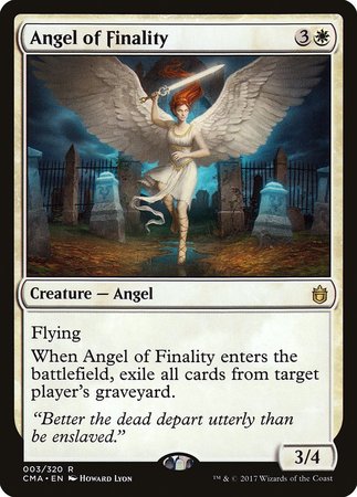 Angel of Finality [Commander Anthology] | Arkham Games and Comics