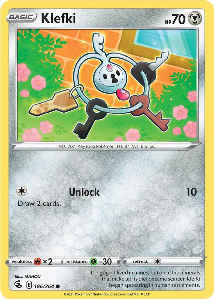 Klefki (186/264) [Sword & Shield: Fusion Strike] | Arkham Games and Comics