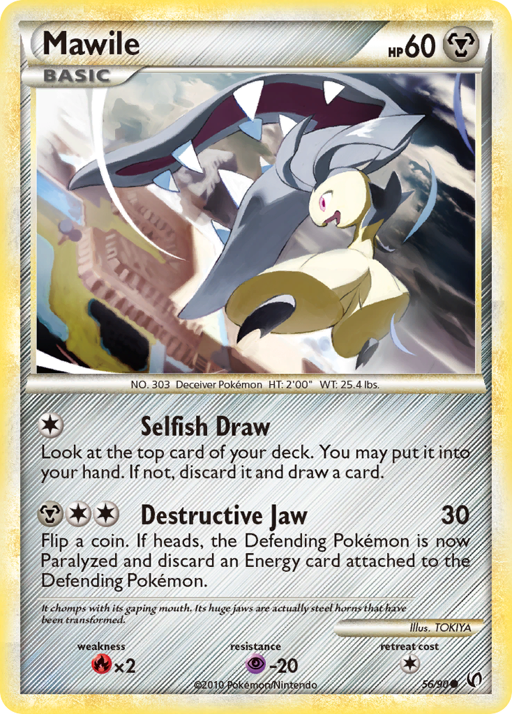 Mawile (56/90) [HeartGold & SoulSilver: Undaunted] | Arkham Games and Comics