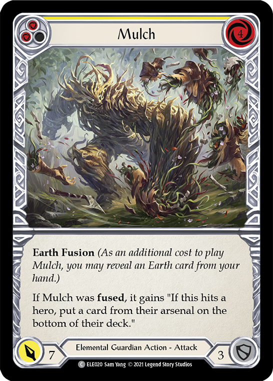 Mulch (Yellow) [ELE020] (Tales of Aria)  1st Edition Normal | Arkham Games and Comics