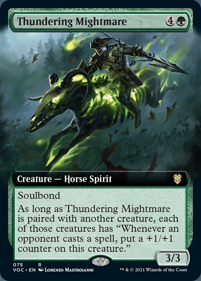 Thundering Mightmare (Extended) [Innistrad: Crimson Vow Commander] | Arkham Games and Comics