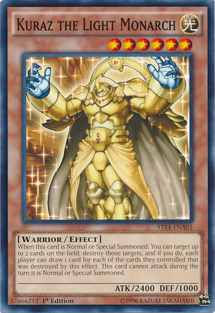 Kuraz the Light Monarch [YS14-ENA03] Common | Arkham Games and Comics