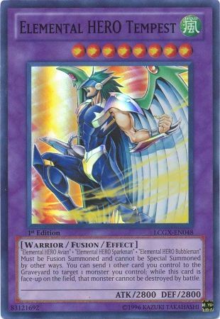 Elemental HERO Tempest [LCGX-EN048] Super Rare | Arkham Games and Comics