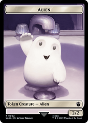 Alien // Alien Salamander Double-Sided Token [Doctor Who Tokens] | Arkham Games and Comics