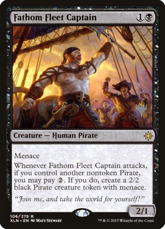 Fathom Fleet Captain [Ixalan Promos] | Arkham Games and Comics