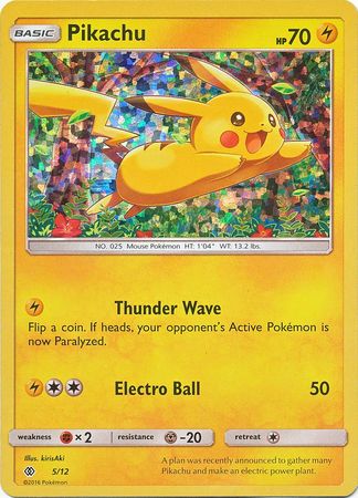 Pikachu (5/12) [McDonald's Promos: 2017 Collection] | Arkham Games and Comics