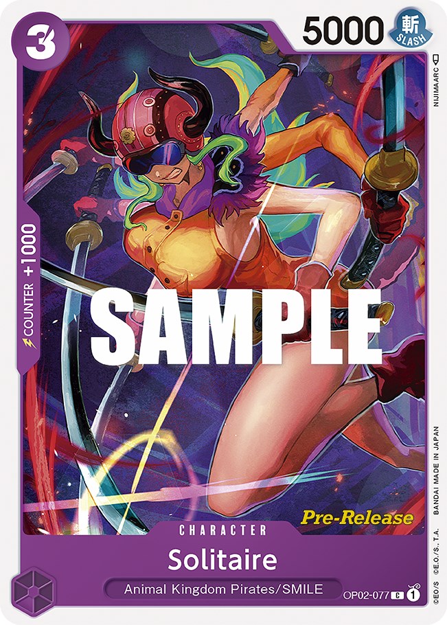 Solitaire [Paramount War Pre-Release Cards] | Arkham Games and Comics