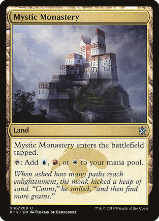 Mystic Monastery [Khans of Tarkir] | Arkham Games and Comics