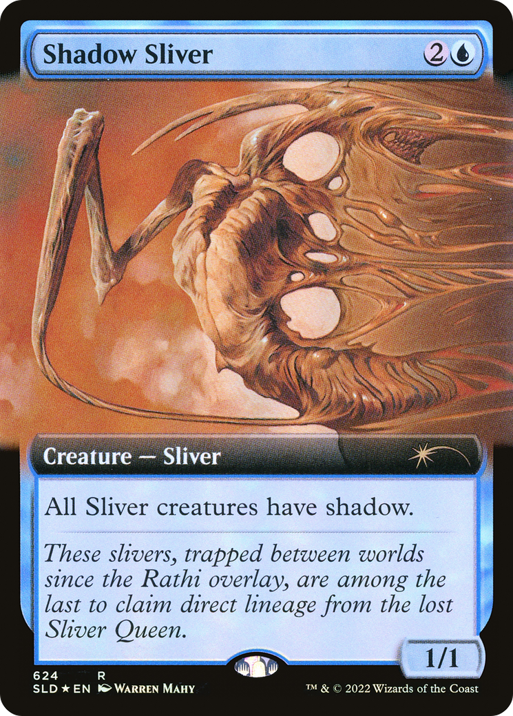 Shadow Sliver (Extended Art) [Secret Lair Drop Promos] | Arkham Games and Comics