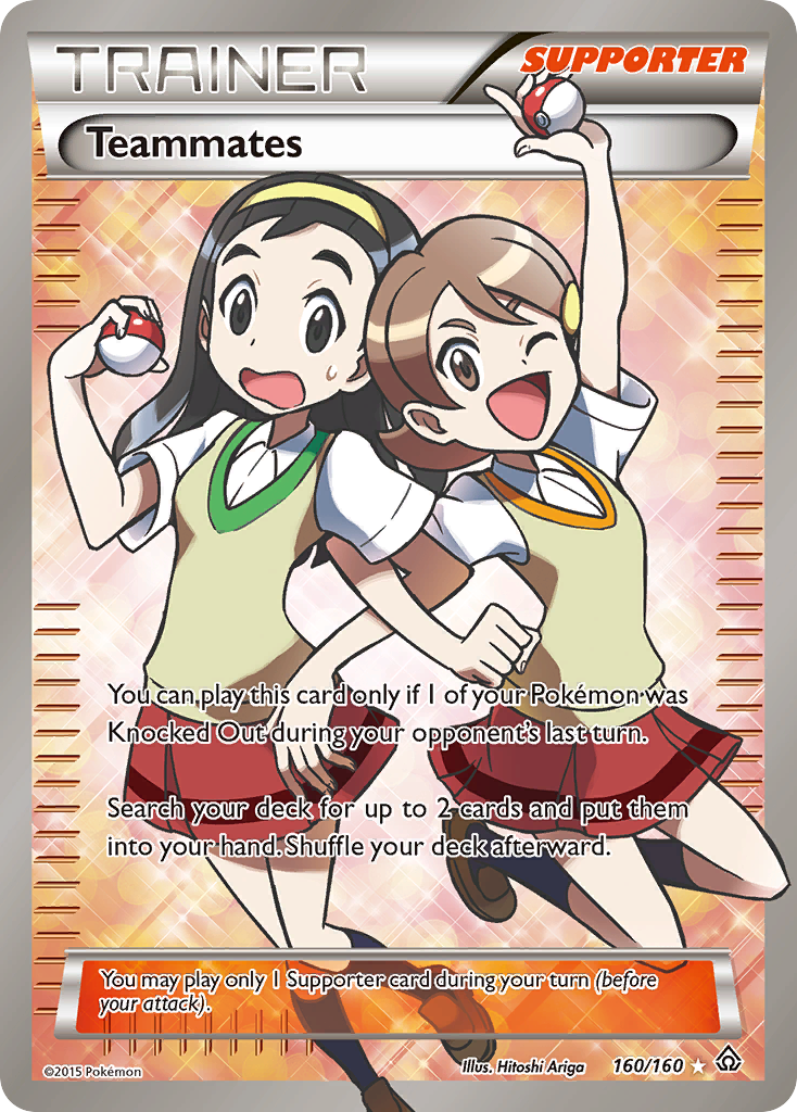 Teammates (160/160) [XY: Primal Clash] | Arkham Games and Comics