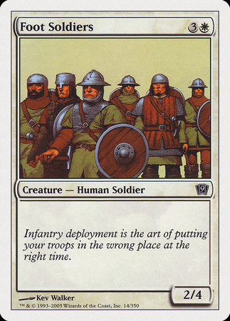 Foot Soldiers [Ninth Edition] | Arkham Games and Comics