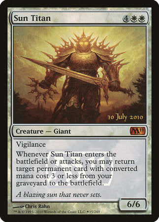 Sun Titan [Magic 2011 Promos] | Arkham Games and Comics