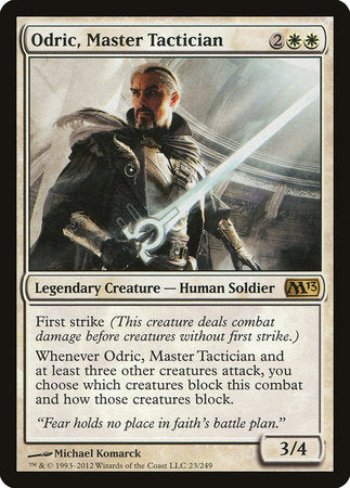 Odric, Master Tactician [Magic 2013] | Arkham Games and Comics