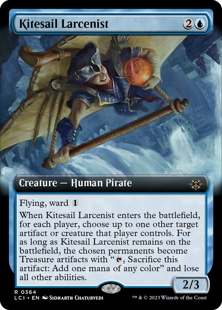 Kitesail Larcenist (Extended Art) [The Lost Caverns of Ixalan] | Arkham Games and Comics