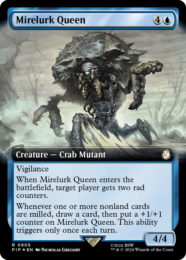 Mirelurk Queen (Extended Art) (Surge Foil) [Fallout] | Arkham Games and Comics