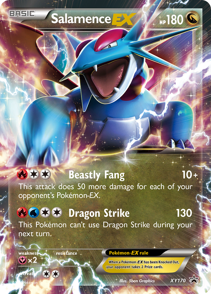 Salamence EX (XY170) [XY: Black Star Promos] | Arkham Games and Comics