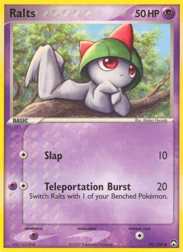 Ralts (59/108) [EX: Power Keepers] | Arkham Games and Comics
