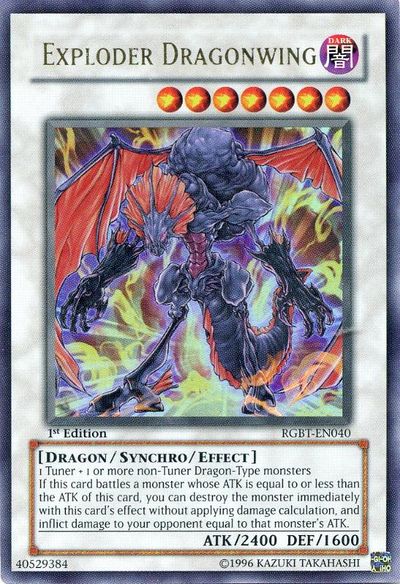 Exploder Dragonwing [RGBT-EN040] Ultra Rare | Arkham Games and Comics