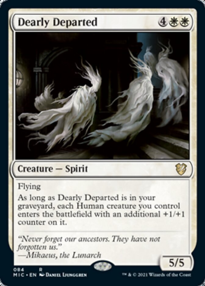 Dearly Departed [Innistrad: Midnight Hunt Commander] | Arkham Games and Comics