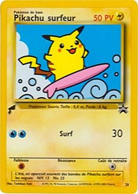 Pikachu (28) (Surfing) [Pikachu World Collection Promos] | Arkham Games and Comics