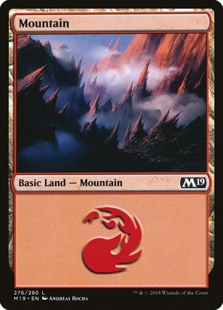 Mountain (276) [Core Set 2019] | Arkham Games and Comics