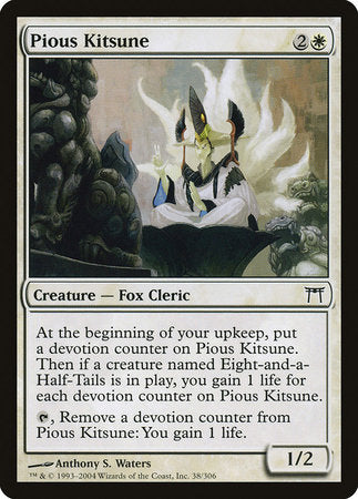 Pious Kitsune [Champions of Kamigawa] | Arkham Games and Comics