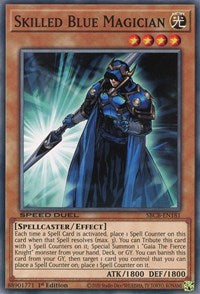 Skilled Blue Magician [SBCB-EN181] Common | Arkham Games and Comics