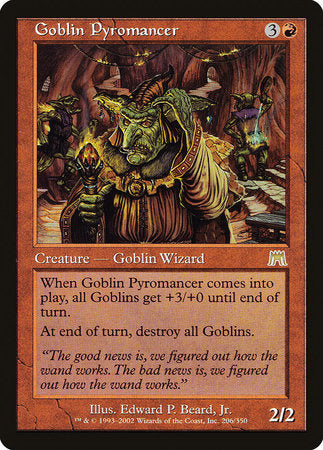 Goblin Pyromancer [Onslaught] | Arkham Games and Comics