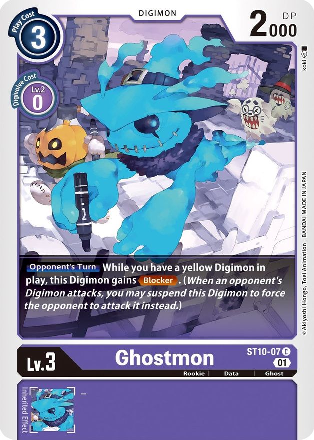 Ghostmon [ST10-07] [Starter Deck: Parallel World Tactician] | Arkham Games and Comics