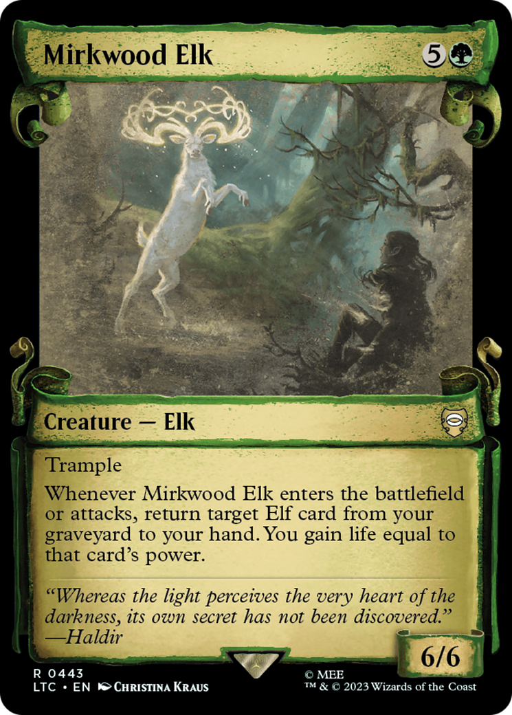 Mirkwood Elk [The Lord of the Rings: Tales of Middle-Earth Commander Showcase Scrolls] | Arkham Games and Comics