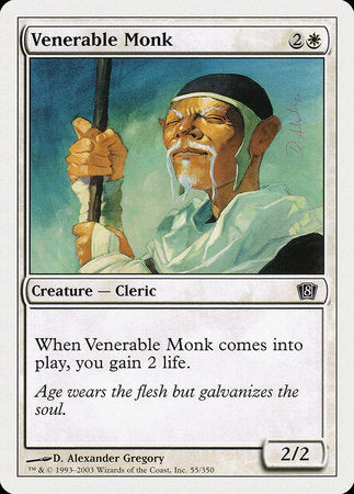 Venerable Monk [Eighth Edition] | Arkham Games and Comics