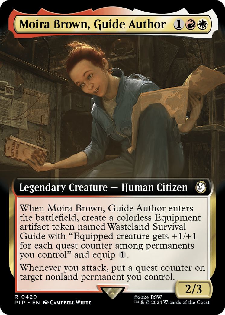 Moira Brown, Guide Author (Extended Art) [Fallout] | Arkham Games and Comics