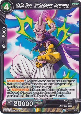 Majin Buu, Wickedness Incarnate (BT10-126) [Rise of the Unison Warrior 2nd Edition] | Arkham Games and Comics