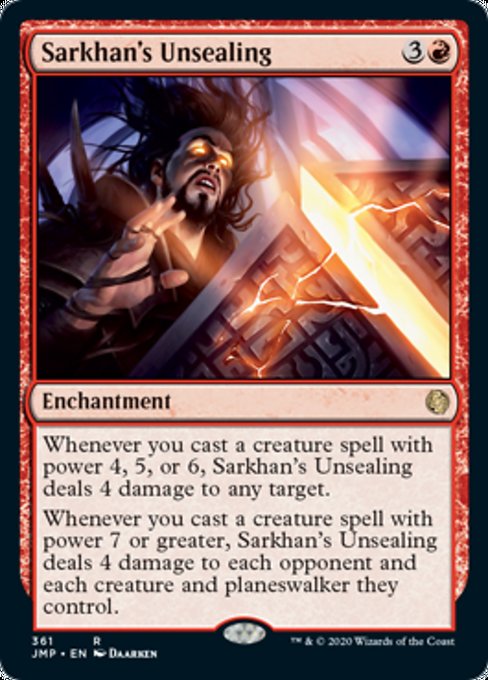 Sarkhan's Unsealing [Jumpstart] | Arkham Games and Comics