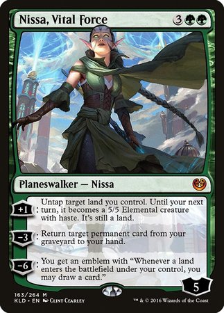 Nissa, Vital Force [Kaladesh] | Arkham Games and Comics