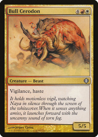 Bull Cerodon [Shards of Alara] | Arkham Games and Comics