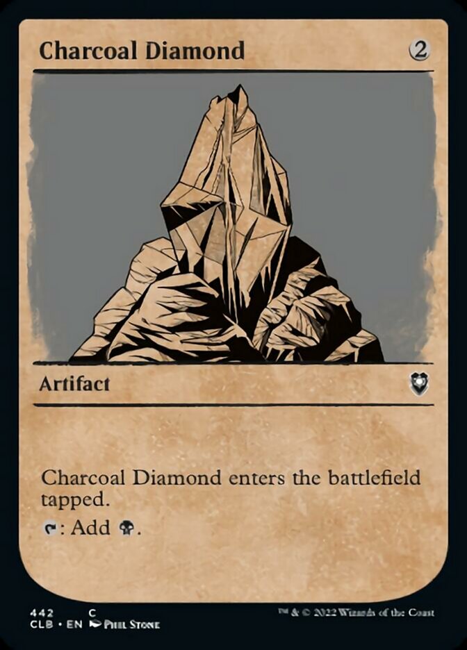 Charcoal Diamond (Showcase) [Commander Legends: Battle for Baldur's Gate] | Arkham Games and Comics