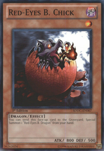 Red-Eyes B. Chick [SDDC-EN007] Common | Arkham Games and Comics
