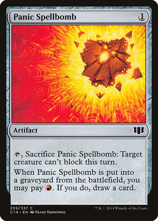 Panic Spellbomb [Commander 2014] | Arkham Games and Comics