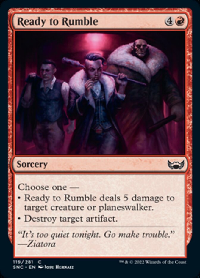 Ready to Rumble [Streets of New Capenna] | Arkham Games and Comics