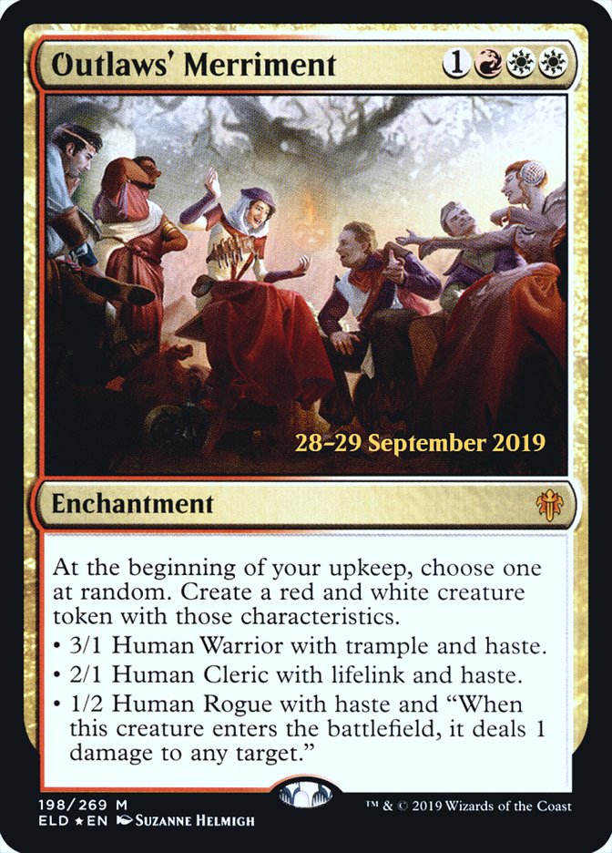 Outlaws' Merriment  [Throne of Eldraine Prerelease Promos] | Arkham Games and Comics