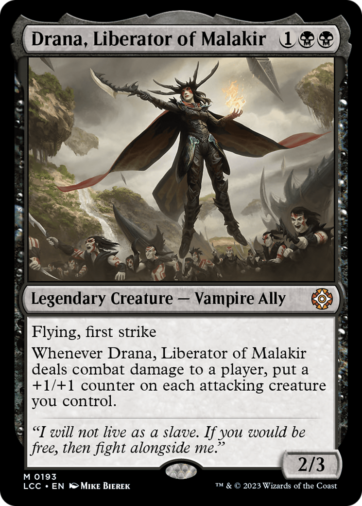 Drana, Liberator of Malakir [The Lost Caverns of Ixalan Commander] | Arkham Games and Comics