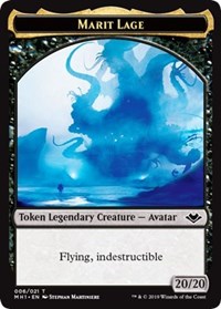 Marit Lage (006) // Spirit (016) Double-sided Token [Modern Horizons Tokens] | Arkham Games and Comics