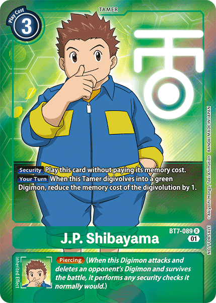 J.P. Shibayama [BT7-089] (Alternative Art - Box Topper) [Next Adventure] | Arkham Games and Comics