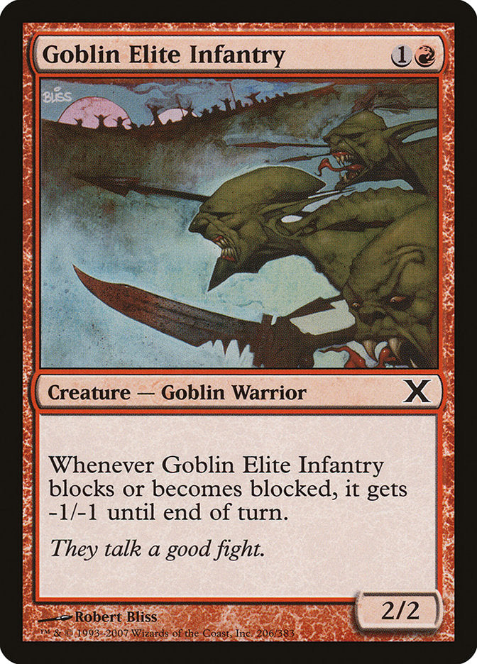 Goblin Elite Infantry [Tenth Edition] | Arkham Games and Comics